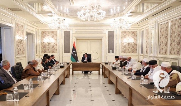 المصالحة الوطنية والانتخابات محور لقاء المنفي ووفد من الزنتان - 404822881 694517236109213 2269981802947628367 n