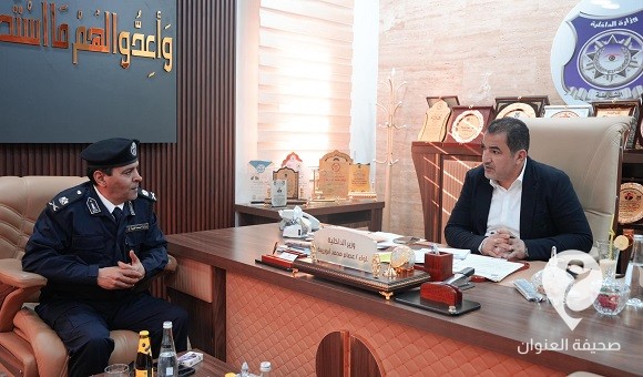 أبوزريبة يناقش التحديات الأمنية بمنطقة الحقول والموانئ النفطية - 406068281 310249078554488 6021159638674060958 n