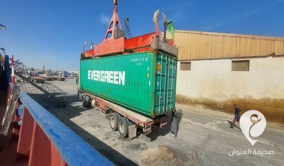 وصول معدات جديدة خاصة بمحطة طبرق الغازية - 406100856 663781115945646 5478863515222913062 n