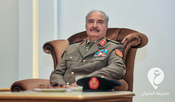 في لقاء مع وفد من الجبل الأخضر.. المشير حفتر يؤكد أهمية دور القبائل في دعم السلم الاجتماعي 2 في لقاء مع وفد من الجبل الأخضر.. المشير حفتر يؤكد أهمية دور القبائل في دعم السلم الاجتماعي - PSDالعنوان 81