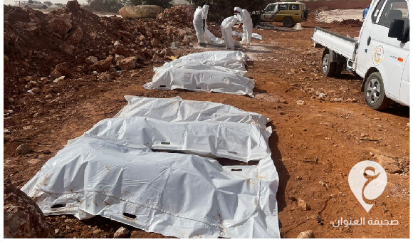 الطوارئ والدعم ينتشل 40 رفات من مقبرة الظهر الحمر لإعادة تنظيم دفنها  - PSD العنوان 13