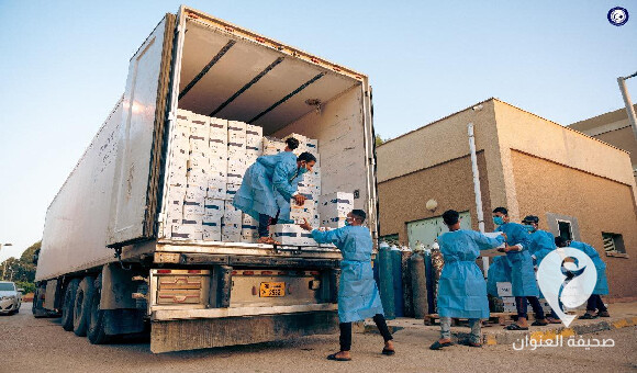 الحكومة الليبية تدعم مستشفى المرج التعليمي بأجهزة ومعدات طبية حديثة   - PSD العنوان 31