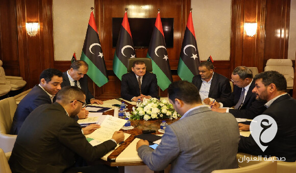 الدبيبة يتابع سير العمل بمشروعات الطرق ومحطات الصرف الصحي  - PSD العنوان 40