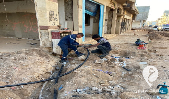 العامة للكهرباء: مواصلة أعمال الصيانة بمكونات الشبكة في مدينة درنة - PSD العنوان 53