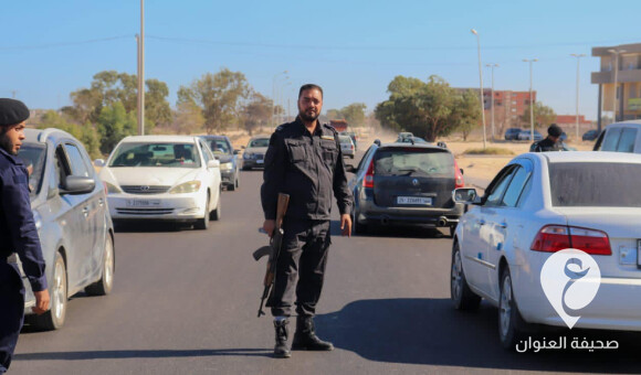 انتشار أمني على الطريق الساحلي في صبراتة هذه تفاصيله - PSDالعنوان 2023 11 15T174420.743