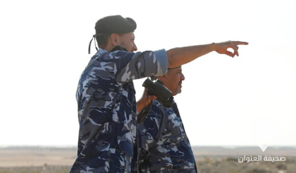 تأمين الحدود الليبية التونسية لمكافحة الهجرة من قبل منتسبي قاطع العسة الأمني - PSDالعنوان 98