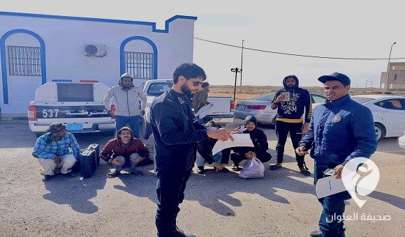 ترحيل 7 مهاجرين عبر منفذ أمساعد - 11 2