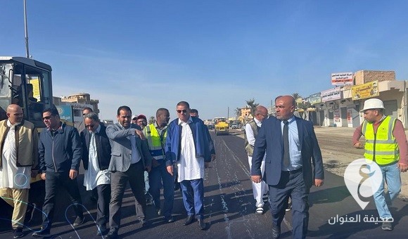 الدبيبة يتفقد صيانة وتطوير القاطع الغربي بالطريق الساحلي - 407277208 703117621931336 7183921963868194745 n