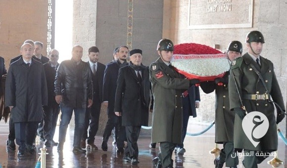 عقيلة صالح يزور ضريح مؤسس الجمهورية التركية - 409970276 861398782447232 7295041708170476414 n