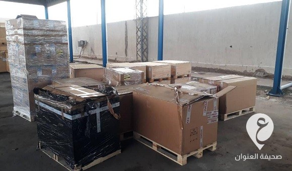 وصول معدات كهربائية خاصة بمحطات شمال بنغازي ومصراتة والزويتينة - 414859195 680852927571798 8129235318137473249 n