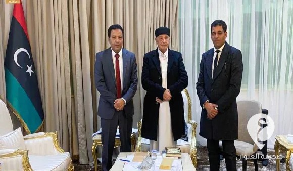 عقيلة صالح يبحث أعمال وزارة الموارد المائية في توفير المياه للمواطنين 1 عقيلة صالح يبحث أعمال وزارة الموارد المائية في توفير المياه للمواطنين - PSD العنوان 46
