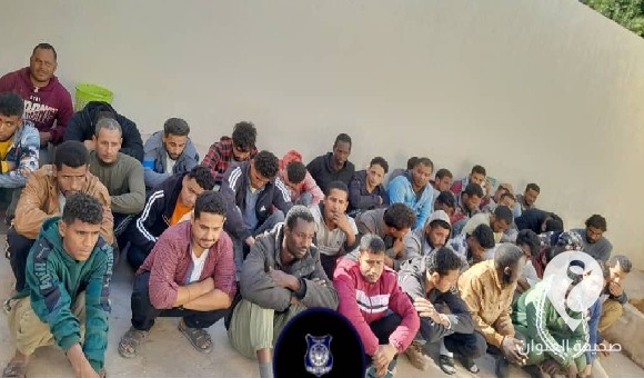 شرطة سيدي خليفة تضبط 64 مُهاجراً غير شرعي 1 شرطة سيدي خليفة تضبط 64 مُهاجراً غير شرعي - PSD العنوان 51