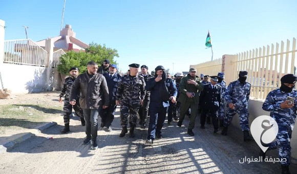 مشددًا على مضاعفة الجهود..الطرابلسي يزور معبر راس أجدير والقاطع الحدودي العسة  - PSD العنوان 11