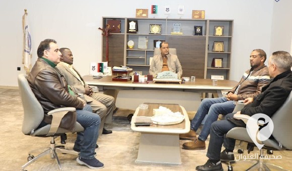 عادل عبدالعزيز يطلع على احتياجات فرع جهاز مكافحة المخدرات والمؤثرات العقلية في بنغازي والجنوب  - PSD العنوان 20