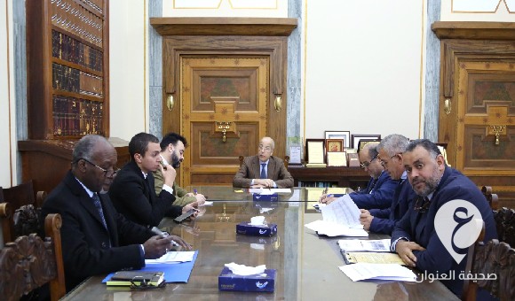 الكبير يناقش اعتماد الموازنة التقديرية للعام 2024 لمصرف ليبيا المركزي  - PSD العنوان 4