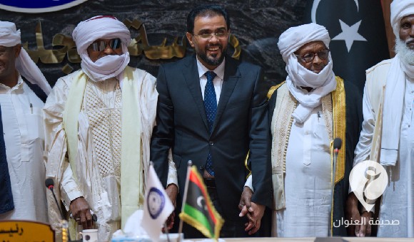 حماد: التبو جزء لا يتجزأ من الأمة الليبية ومكون من مكوناتها الاجتماعية والجغرافية  - PSD العنوان 47