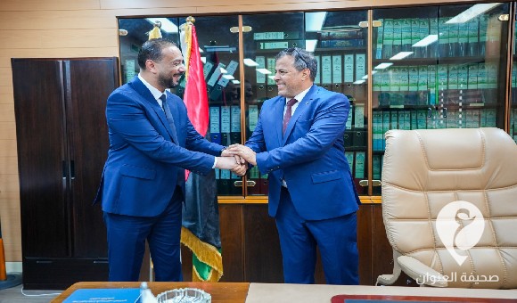 مباشرة إجراءات التسليم والاستلام لمهام جهاز النهر الصناعي في بنغازي  - PSD العنوان 88