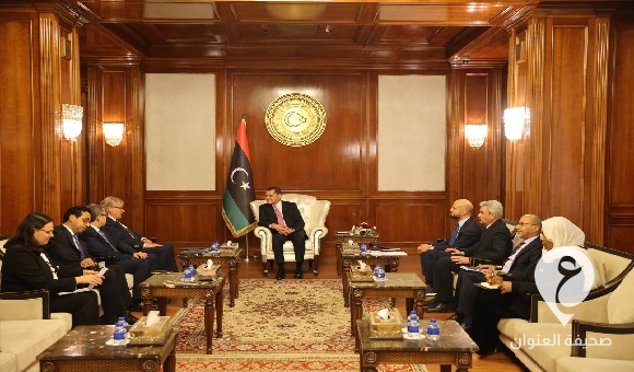 الدبيبة يؤكد موقف الحكومة الداعم لإجراء الانتخابات وإنهاء المراحل الانتقالية - PSD العنوان 97