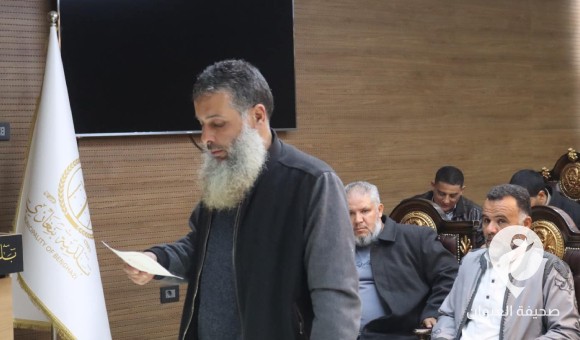 مختارو المحلات لفروع بلدية بنغازي يؤدون القسم القانوني - PSDالعنوان 83