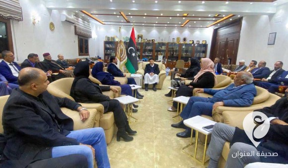 في لقاء مع عقيلة.. أحزاب سياسية تطالب بالإسراع بتشكيل حكومة جديدة وإجراء الانتخابات - PSDالعنوان 9 1