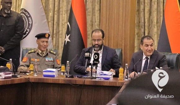 أبوزريبة يعقد اجتماعًا أمنيًا موسعًا لتعزيز التعاون بين الأجهزة الأمنية والعسكرية في الجنوب - 417487799 345323348380394 2928229722515518907 n