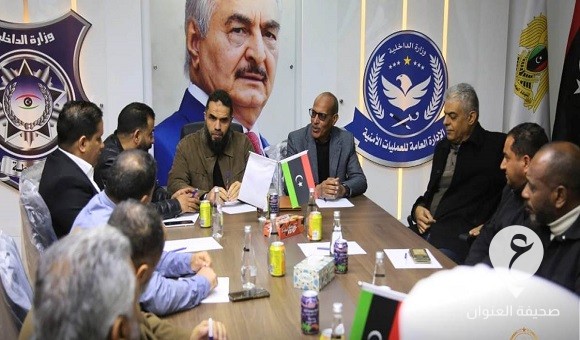 بلدية بنغازي وإدارة العمليات الأمنية تبحثان إجراءات القضاء على ظواهر السلبية - 418226884 776332681207224 7629260540768639458 n