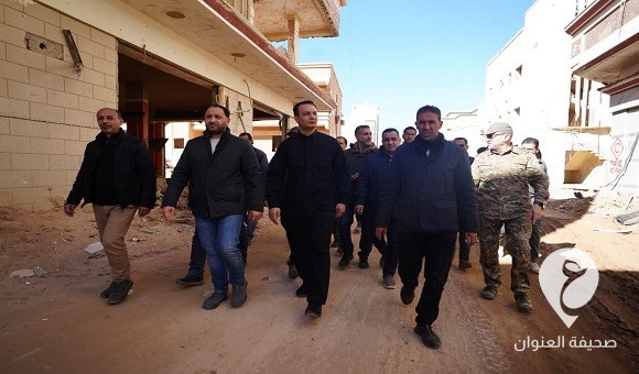 صندوق إعمار درنة يقف على سير العمل بمشاريع المدينة - 421115481 362881656376266 3832174954173881836 n