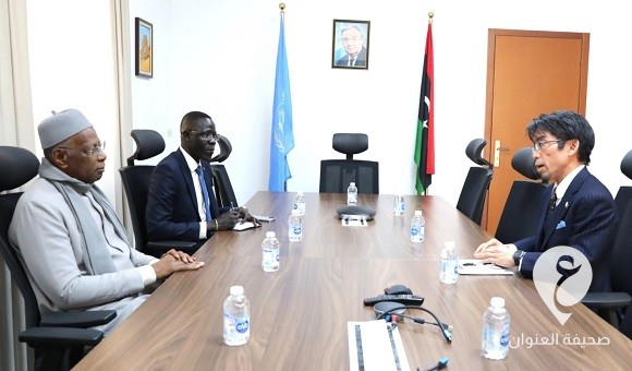 باثيلي يؤكد وصول سفير اليابان إلى ليبيا - GEn7UMfXwAAJE a