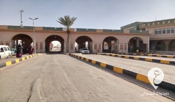 داخلية الوحدة الوطنية تفند وجود ازدحام في حركة المسافرين عبر منفذ رأس أجدير مع تونس  - PSD العنوان 48