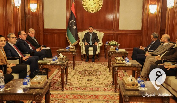 الدبيبة يناقش مع وفد أمريكي سبل توحيد الجهود لدعم مبادرة باتيلي  - PSD العنوان 3 3