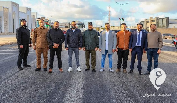 تمهيداً لافتتاحها..حفتر وحماد يتفقدا الجسور الجديدة في بنغازي  - PSD العنوان 41