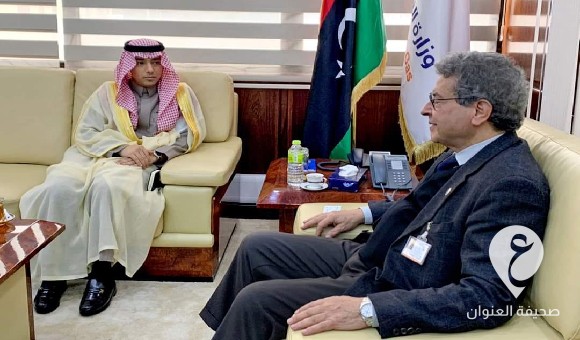 خلال لقائه عون..السفير السعودي في ليبيا يؤكد على استمرار التعاون المشترك بين البلدين  - PSD العنوان 6 2
