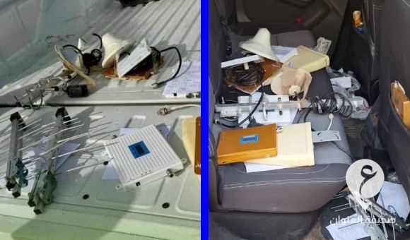 حملة في طرابلس لإزالة معيدات ومقويات الإشارة - PSDالعنوان 24 1