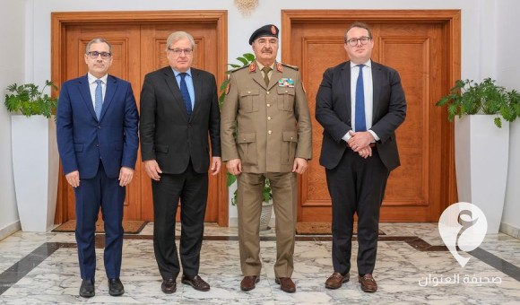 القيادة العامة: أمريكا تؤكد للقائد العام على أهمية دور القوات المسلحة في حفظ أمن ليبيا - PSDالعنوان 75