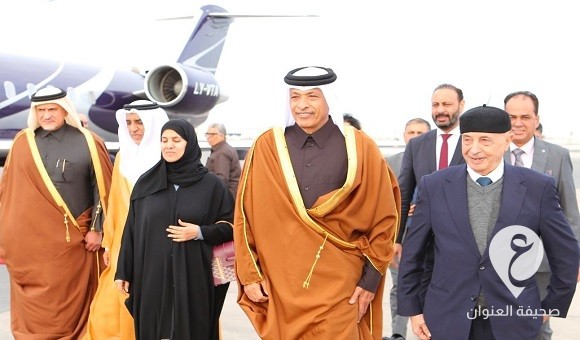 المستشار صالح يصل الدوحة - 422062527 802990508539236 1613776609939264945 n