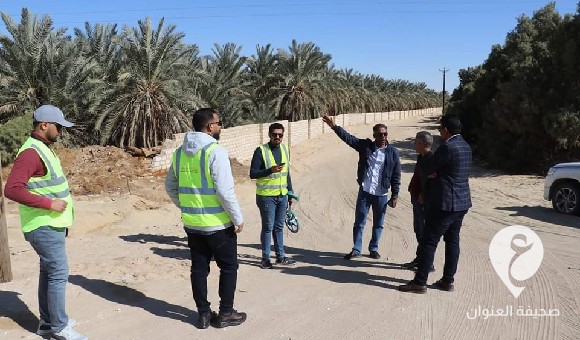 إعادة الإعمار تشرع في حصر المشاريع الخدمية المستهدفة في بلديات الواحات – جالو  - PSD العنوان 19