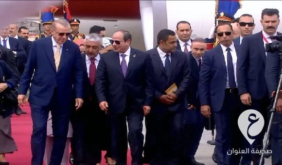 السيسي يستقبل أردوغان في القاهرة في زيارة هي الأولى منذ 2012  - PSD العنوان 47