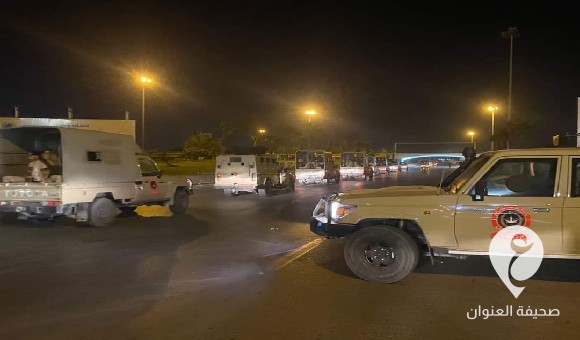 إغلاق الطريق الساحلي عقب اشتباكات مسلحة بمحيط كوبري الغيران بطرابلس  - PSD العنوان 52