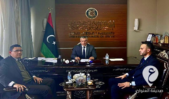 تكالة يؤكد حرص مجلس الدولة على احترام النصوص الدستورية الحاكمة والاتفاقات السياسية الدولية التي ليبيا طرف فيها  - PSD العنوان 66