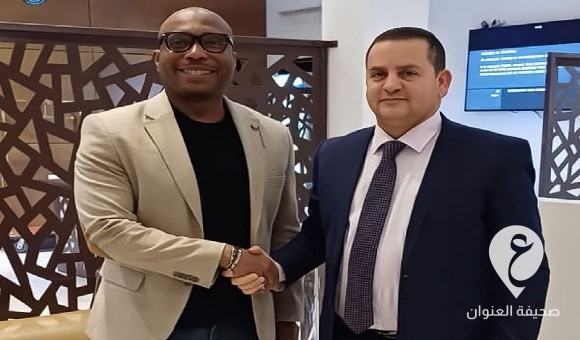 الحويج يدعو عمدة داكار لزيارة مدينة بنغازي وتوقيع اتفاقية توأمة  - PSD العنوان