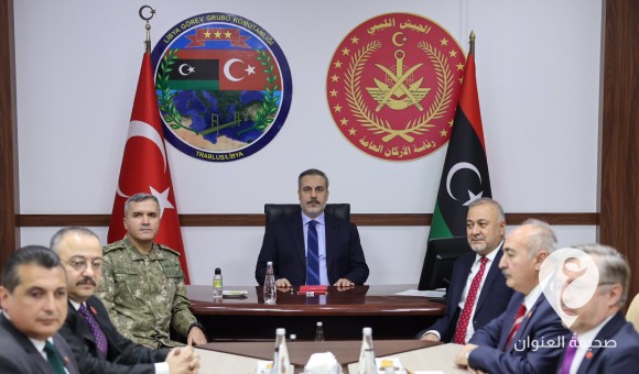 وزير خارجية تركيا يزور مقر قيادة عمليات القوات التركية في طرابلس - PSDالعنوان 2024 02 07T185034.453