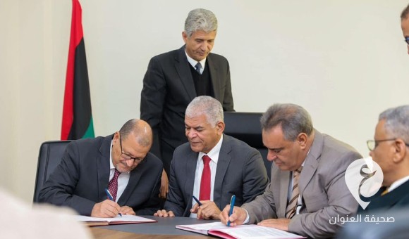 التوقيع على إنشاء مسار سكة حديدية من بنغازي إلى أمساعد وصولا إلى مطروح - PSDالعنوان 2024 02 10T134149.793