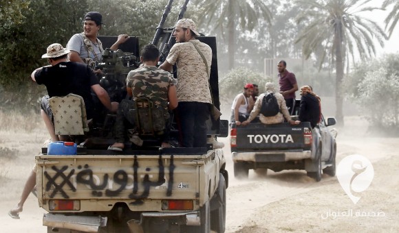 أرشيف: مليشات مسلحة في الزاوية