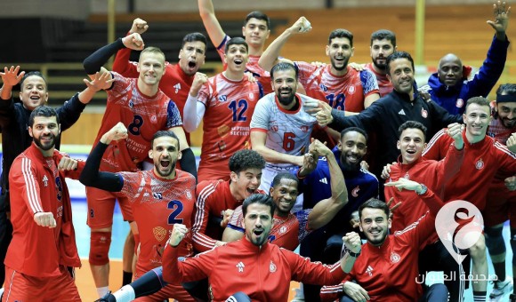 فوز السويحلي وخسارة الأهلي بنغازي ببطولة الأندية العربية للكرة الطائرة 2