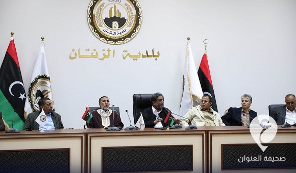 النهر يجري دراسة بشأن إمكانية حفر آبار في الزنتان 1 النهر يجري دراسة بشأن إمكانية حفر آبار في الزنتان - 420271955 724239293229116 7622017486587253524 n