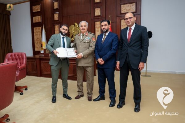 مشددًا على صيانة وإعادة تأهيل مستشفى درنة.. حفتر يناقش مع حماد وعبدالجليل آخر المُستجدات في ملف الصحة  - 431582470 737012588611369 969446630427711939 n