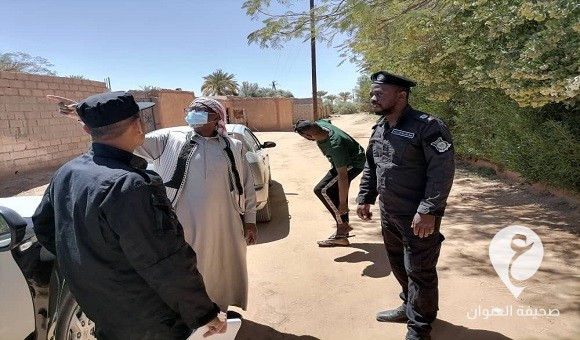 الشرطة الزراعية: إيقاف تعديات على قطعة أرض لمواطن في غات - 433420464 811761364318803 6851328220371151081 n