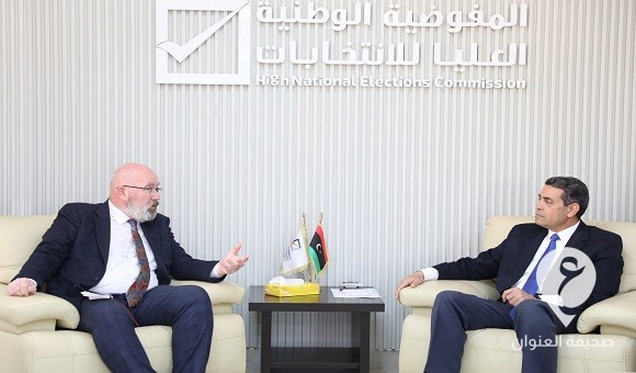 السايح والسفير البريطاني يناقشان جاهزية المفوضية لإجراء الانتخابات - 433635012 426148423134190 6172170337367756200 n