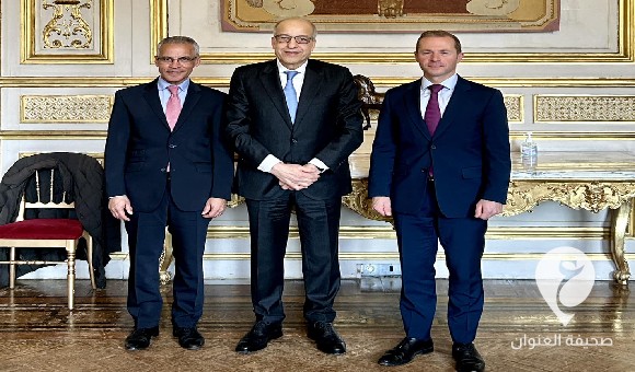 الكبير يبحث مع مستشار الرئيس الفرنسي مستجدات توحيد المركزي والميزانية الموحدة 