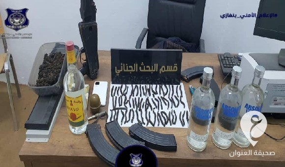 أمن بنغازي: مداهمة منزل بمنطقة المساكن يُستخدم كوكر للاتجار بالممنوعات